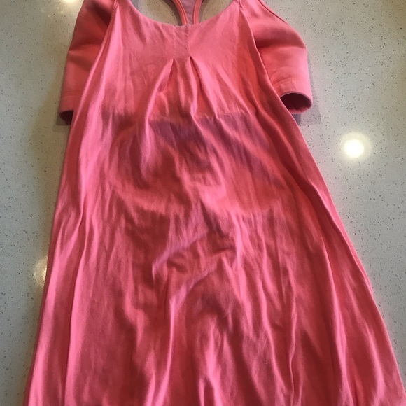 Lululemon practice freely tank pop orange sz 6 - Picture 2 of 3